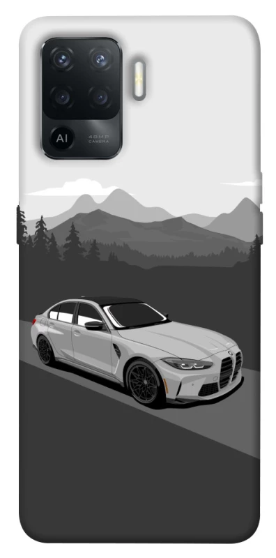 Чехол на Oppo Reno 5 Lite BMW grey v3 фото 1 из 1