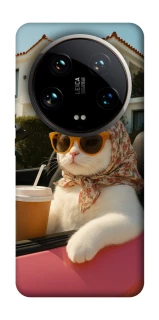 Чехол на Xiaomi 14 Ultra Stylish Cat Cruise фото 1 Чехол на Xiaomi 14 Ultra Stylish Cat Cruise фото 1 из 1