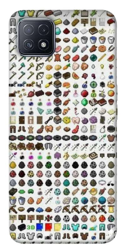 Чохол на Oppo A73 Minecraft v2 фото 1 з 1