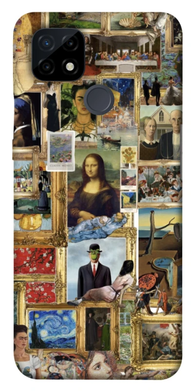 Чохол на Realme C21 Art collage ver.9 фото 1 з 1