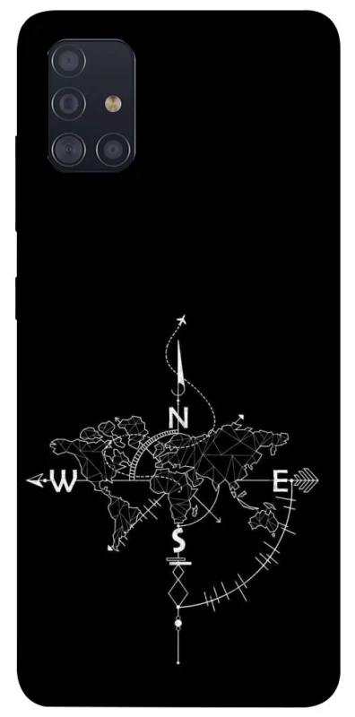 Чохол на Samsung Galaxy A51 Travel Map фото 1 з 1