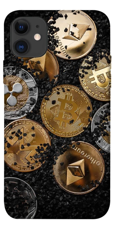 Чохол на Apple iPhone 11 (6.1") Many coins v2 фото 1 з 1