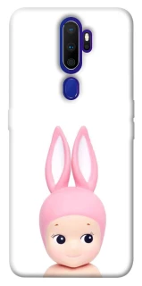 Чехол на Oppo A5 (2020) / Oppo A9 (2020) Minimal Bunny Peek фото 1 из 1