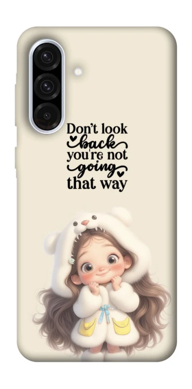 Чохол на Samsung Galaxy A36 5G Don't look back фото 1 з 1