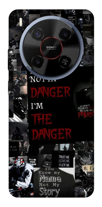 Чохол на ZTE Blade V70 Max Danger collage фото 1 з 1