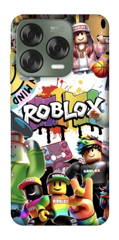 Чохол на ZTE Nubia V70 Design Roblox Characters Collage фото 1 з 1