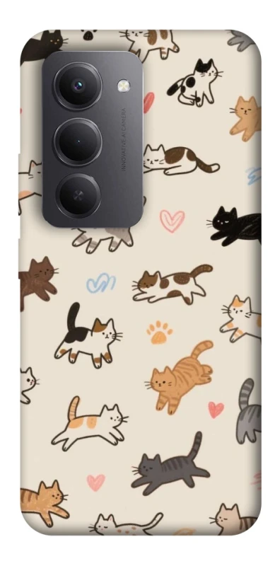 Чохол на Xiaomi Redmi 15 (Global) Cat style ver.2 фото 1 з 1