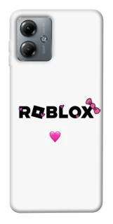Чохол на Motorola Moto G14 Roblox heart фото 1 з 1