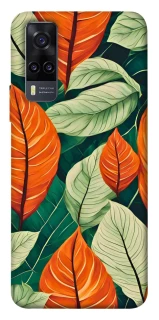 Чохол на Vivo Y31 Leaves фото 1 з 1