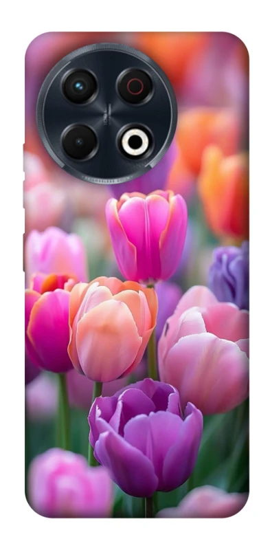 Чохол на TECNO Spark 30 Pro (KL7) Тюльпанове поле фото 1 з 1