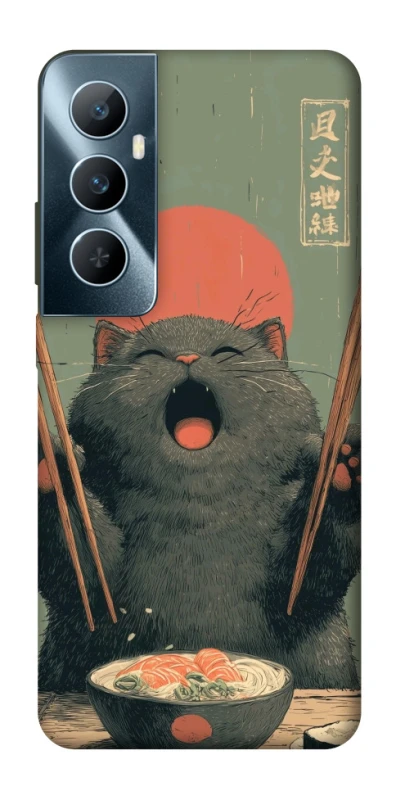 Чохол на Realme C65 4G Hungry Cat фото 1 з 1