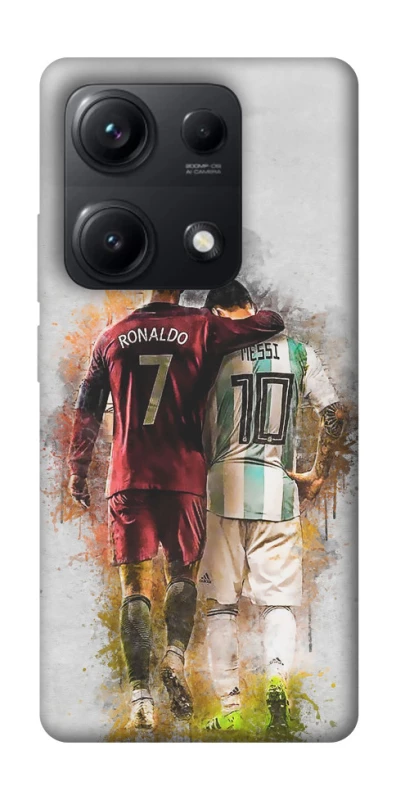 Чохол на Xiaomi Redmi Note 14S Ronaldo та Messi фото 1 з 1