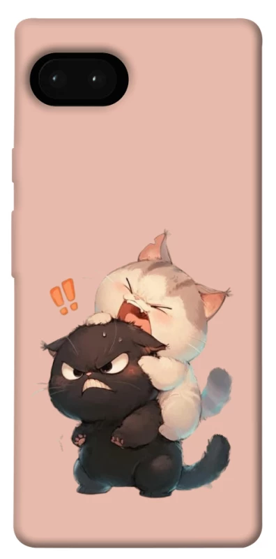 Чохол на Google Pixel 7a Сat and cat фото 1 з 1