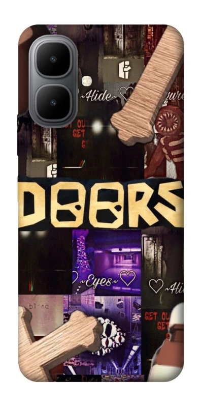 Чохол на Infinix Smart 10 Roblox doors dark mode фото 1 з 1