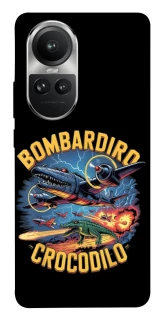 Чехол на Oppo Reno 10 Bombardino Crocodilo v2 фото 1 из 1