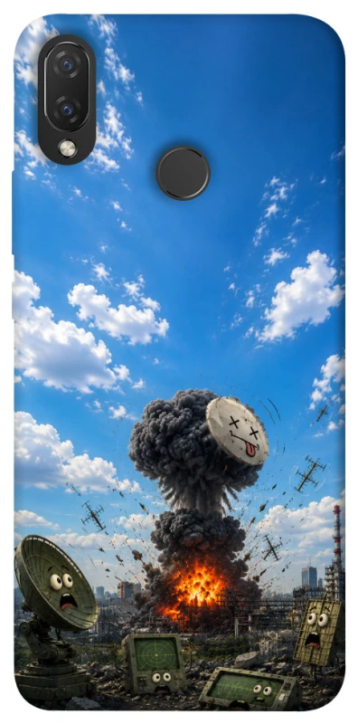 Чохол на Huawei P Smart+ (nova 3i) Moscow never sleeps ver.6 фото 1 з 1