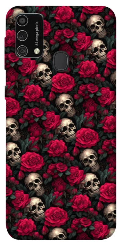Чохол на Samsung Galaxy M21s Черепа та рози фото 1 з 1