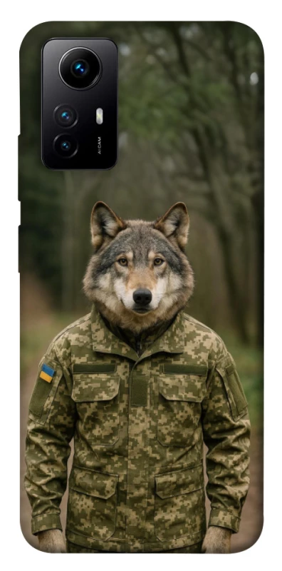 Чохол на Xiaomi Redmi Note 12S Вовк захисник фото 1 з 1