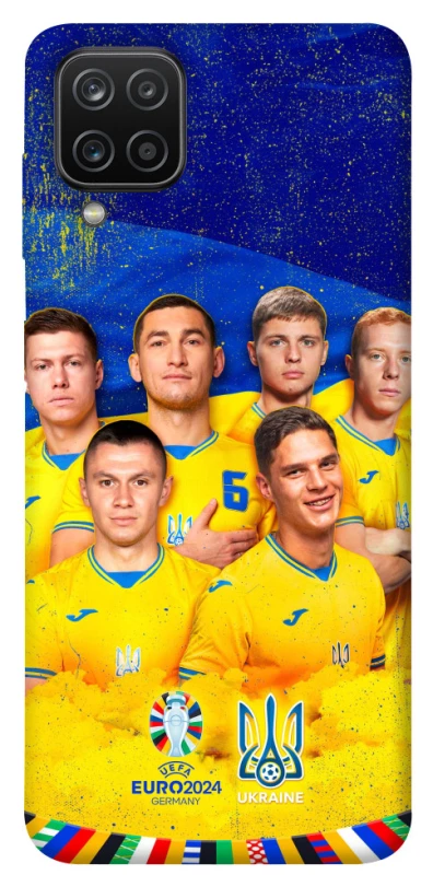 Чехол на Samsung Galaxy A12 Сбоная Украины v2 фото 1 из 1