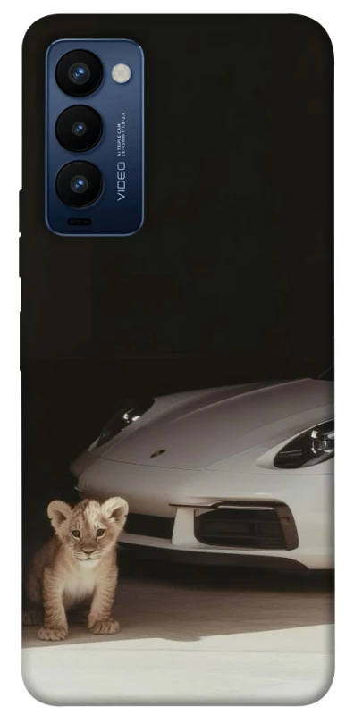 Чохол на TECNO Camon 18 Porsche white фото 1 з 1