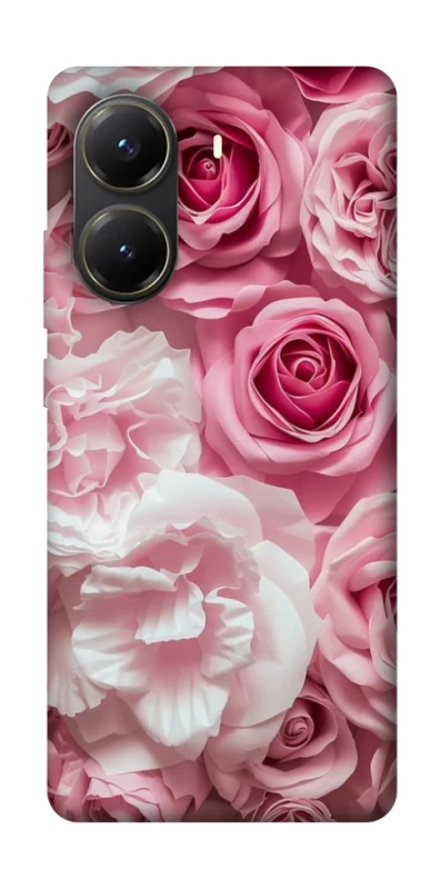 Чохол на Xiaomi Poco X6 Pro Рожеві Квіти фото 1 з 1