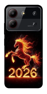 Чохол на ZTE Blade A54 4G Red Fire Horse ver.1 фото 1 з 1