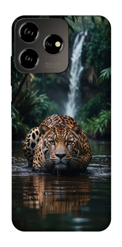 Чохол на ZTE Blade V50 Design 4G Leopard in water фото 1 з 1
