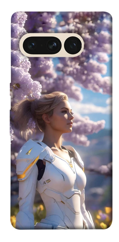 Чехол на Google Pixel 7 Pro Cyber space girl ver.1 фото 1 из 1