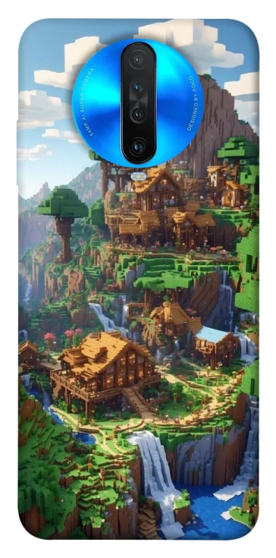Чохол на Xiaomi Redmi K30 Minecraft universe фото 1 з 1