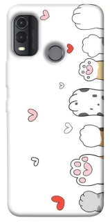 Чехол на Nokia G11 Plus Paws фото 1 из 1
