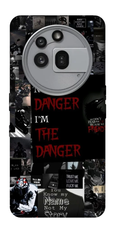 Чехол на Nothing Phone (3a) Pro Danger collage фото 1 из 1
