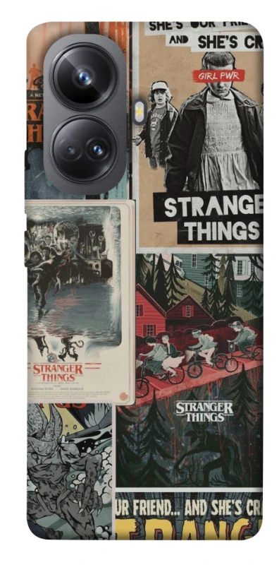 Чехол на Realme 10 Pro+ Stranger Things ver.15 фото 1 из 1