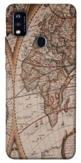 Чехол на ZTE Blade A51 Карта путешествий фото 1 из 1