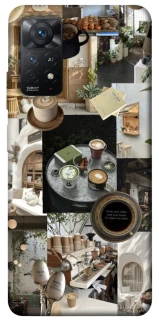 Чехол на Xiaomi Redmi Note 12 Pro 4G Coffee collage ver.4 фото 1 из 1