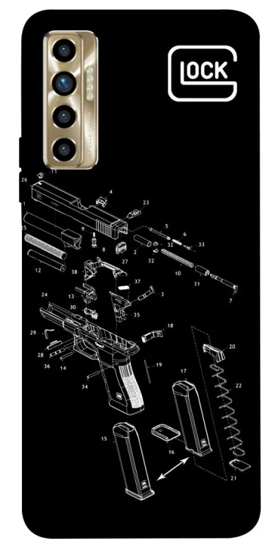 Чохол на TECNO Camon 17P LOCK фото 1 з 1
