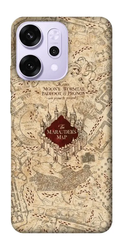 Чехол на Oppo Reno 14 Pro Marauders map фото 1 из 1