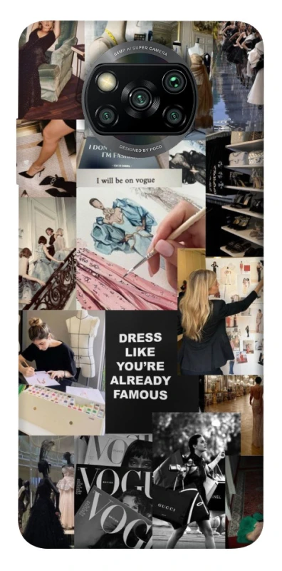 Чохол на Xiaomi Poco X3 NFC / Poco X3 Pro Fashion collage ver.11 фото 1 з 1