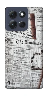 Чехол на Motorola Moto G86 Power Газеты фото 1 из 1