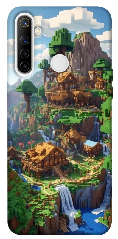 Чохол на Realme 6i Minecraft universe фото 1 з 1