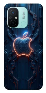 Чехол на Xiaomi Redmi 12C / Poco C55 Apple logo ver.1 фото 1 из 1