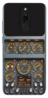 Чехол на Xiaomi Redmi 8 Airplane instrument panel фото 1 из 1