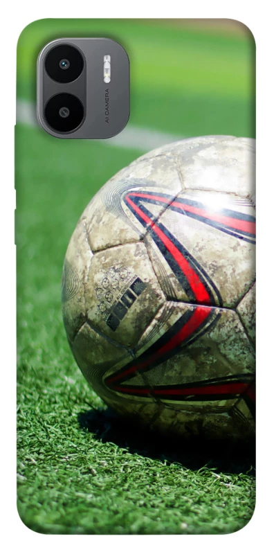 Чехол на Xiaomi Redmi A1+ / Poco C50 / A2+ Мяч на газоне фото 1 из 1