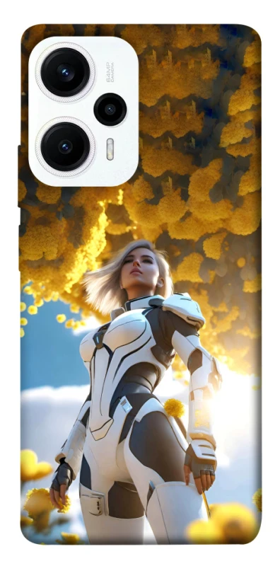 Чохол на Xiaomi Poco F5 / Note 12 Turbo Cyber space girl ver.3 фото 1 з 1