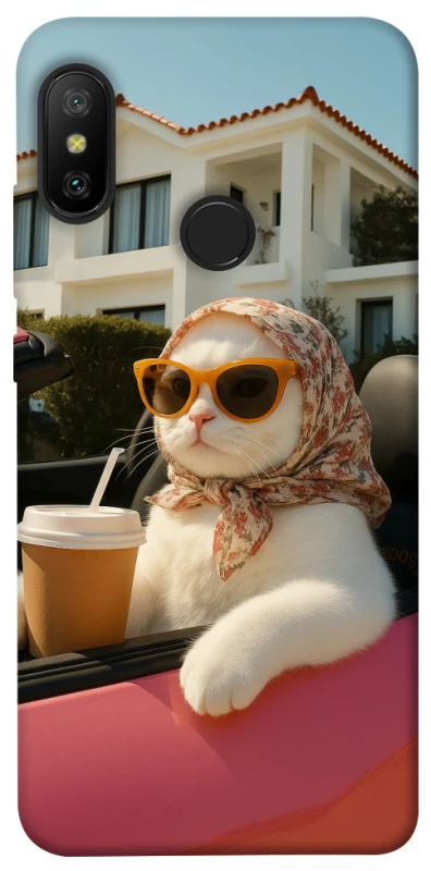 Чохол на Xiaomi Mi A2 Lite / Xiaomi Redmi 6 Pro Stylish Cat Cruise фото 1 з 1