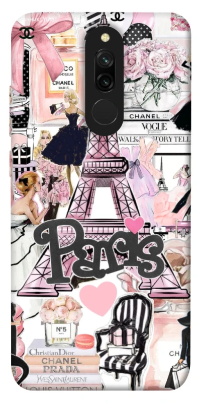 Чохол на Xiaomi Redmi 8 Fashion collage ver.8 фото 1 з 1