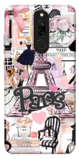 Чохол на Xiaomi Redmi 8 Fashion collage ver.8 фото 1 з 1