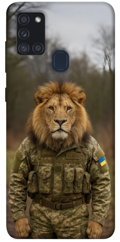 Чохол на Samsung Galaxy A21s Лев захисник фото 1 з 1