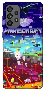Чехол на Samsung Galaxy A73 5G Minecraft world фото 1 из 1
