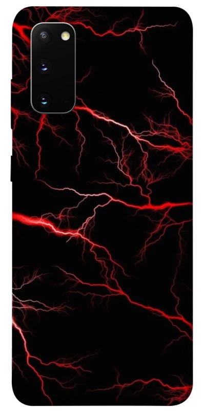 Чехол на Samsung Galaxy S20 Красная молния фото 1 из 1