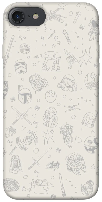 Чохол на Apple iPhone 7 / 8 (4.7") Star Wars background ver.1 фото 1 з 1